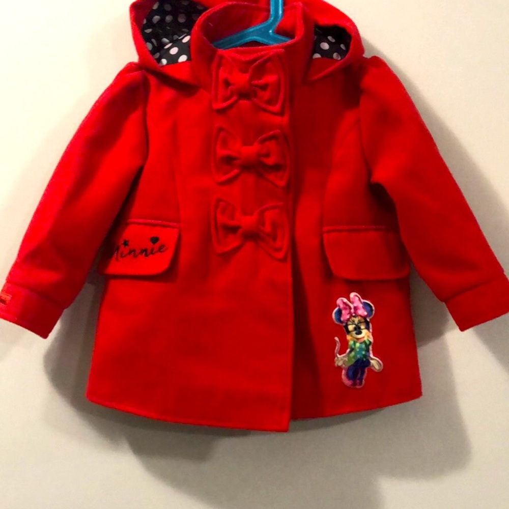 Red Disney coat